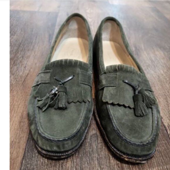 Church\'s Prima Classe Handmade Suede Kiltie Tassel Loafers main image 6